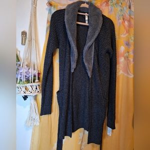 Women's charcoal heather Robe for sleepwear